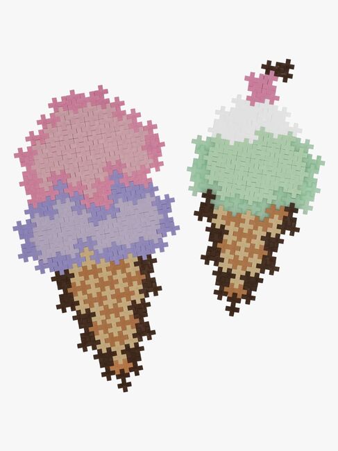 Plus-Plus Puzzle By Number Byggesett Iskjeks 250 Deler