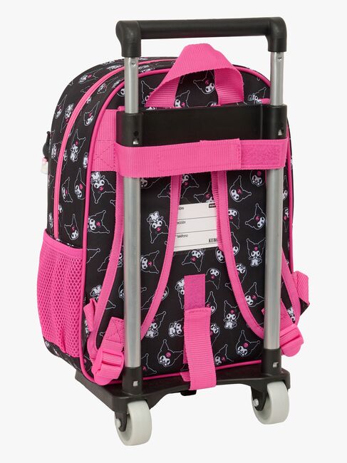 Hello Kitty Kuromi Trolley Trillekoffert 10L, Rosa/svart