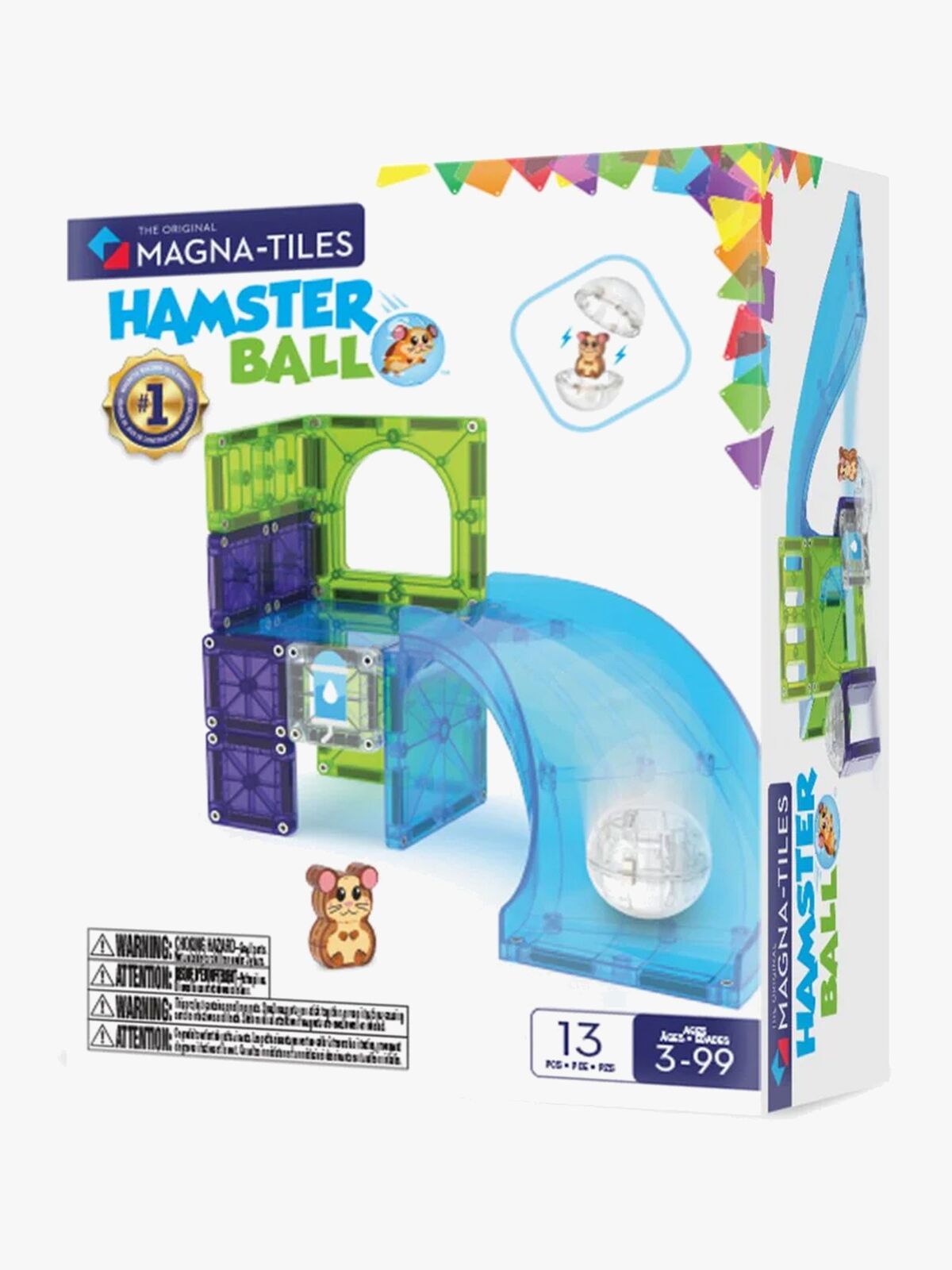 MAGNA-TILES Hamster Byggesett 13 Deler