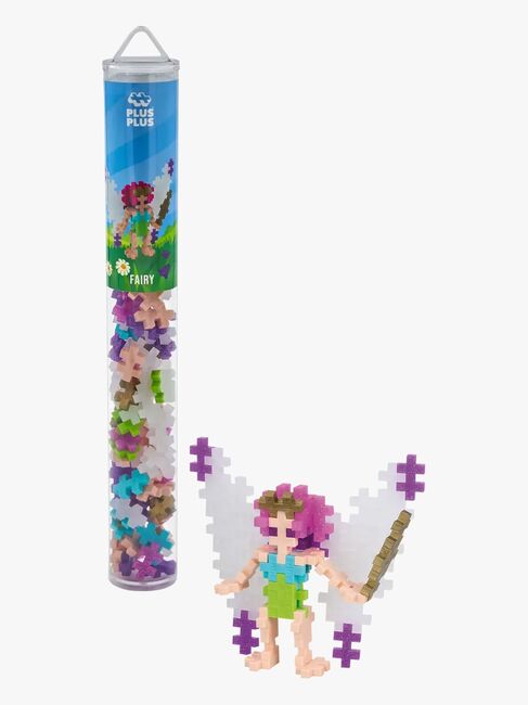 Plus-Plus Byggesett med Bunnplate & Tube Figurer 4x100 Deler