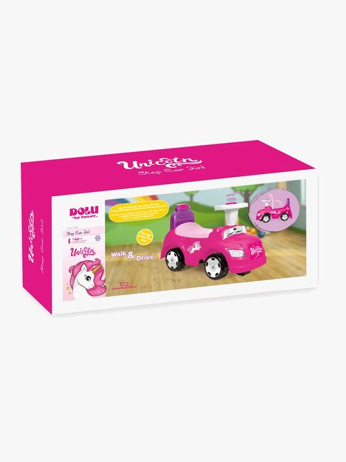 DOLU Gåbil Unicorn, Rosa