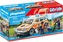 Playmobil 71037 City Life Lekesett Akuttlegens Bil med Utstyr