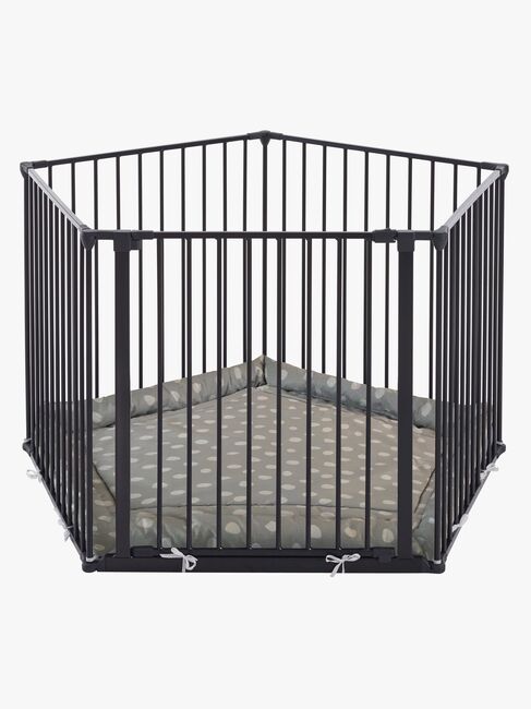 BabyDan Lekegrind Flex Inkl. Lekematte Svart