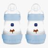 MAM Easy Start Tåteflaske Anti-kolikk 160 ml 2-Pakk, Blå