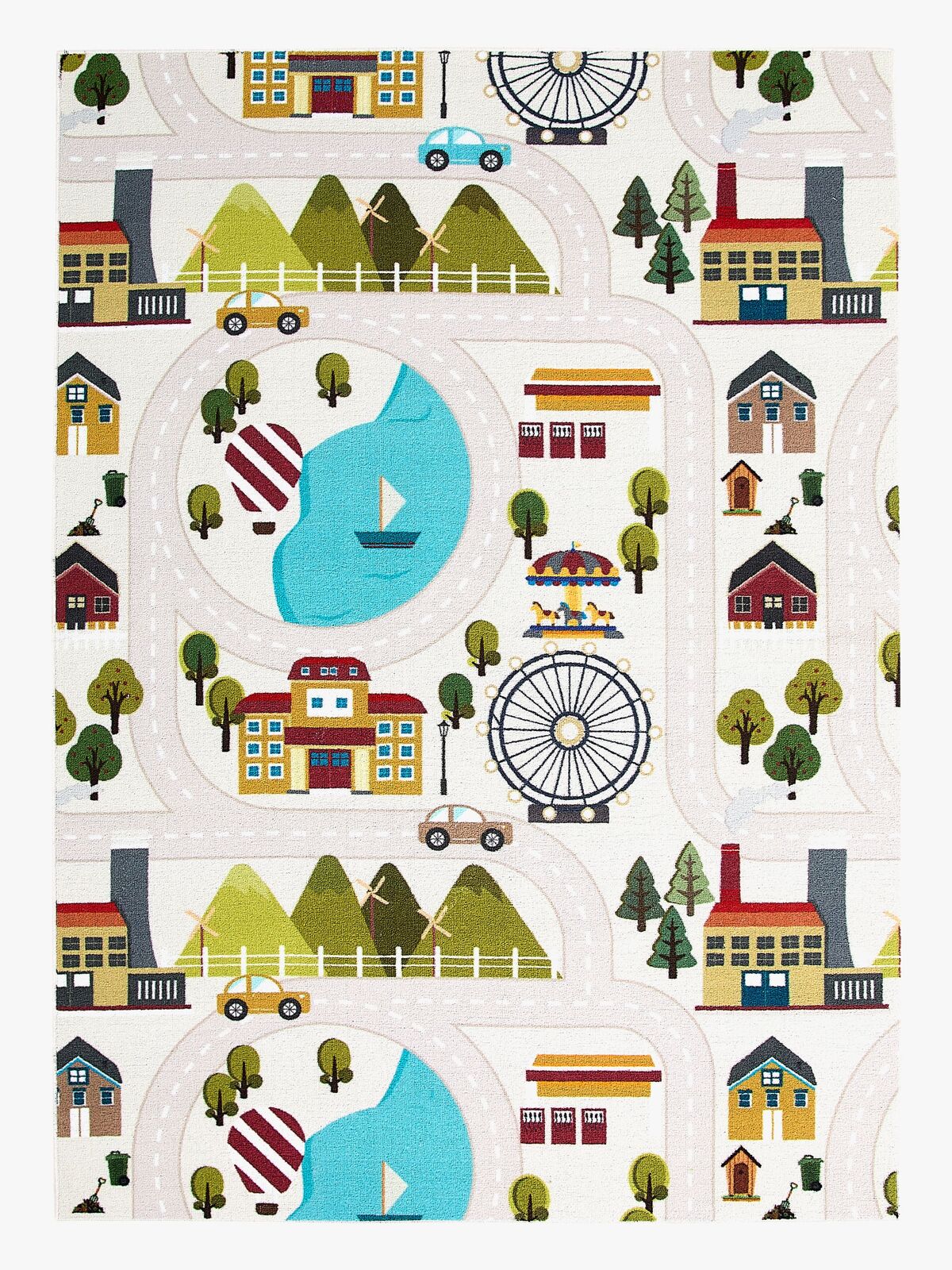 KMCarpets Veiteppe 120x160, Creme