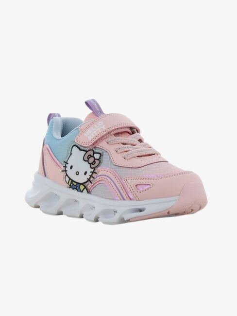 Hello Kitty  Blinkende Sneakers, Light Pink/Light Blue