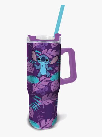 Disney Lilo & Stitch Tumbler Vannflaske 940 ml, Lilla