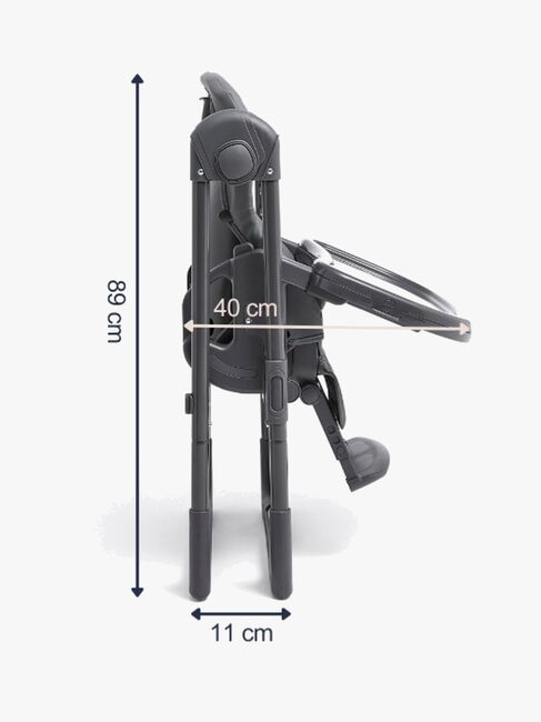 Beemoo CARE Dine Matstol, Earl Grey