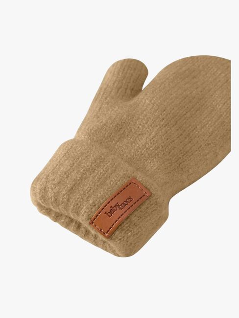 BabyMocs  Strikkede Votter, Caramel