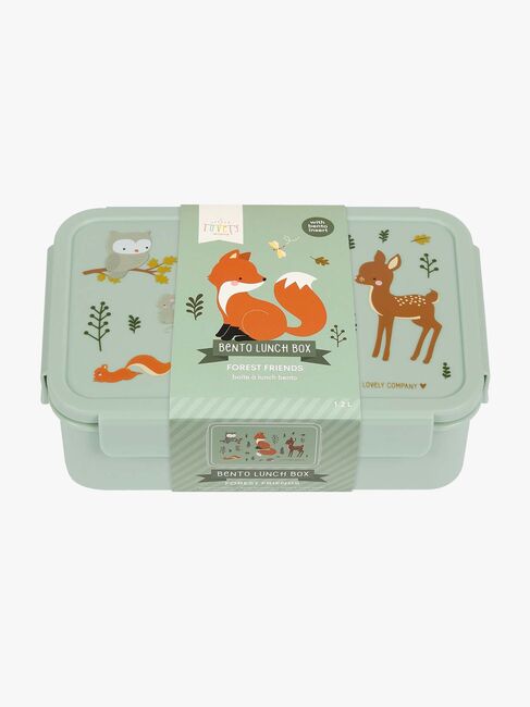 A Little Lovely Company Bento Matboks, Skogsvenner