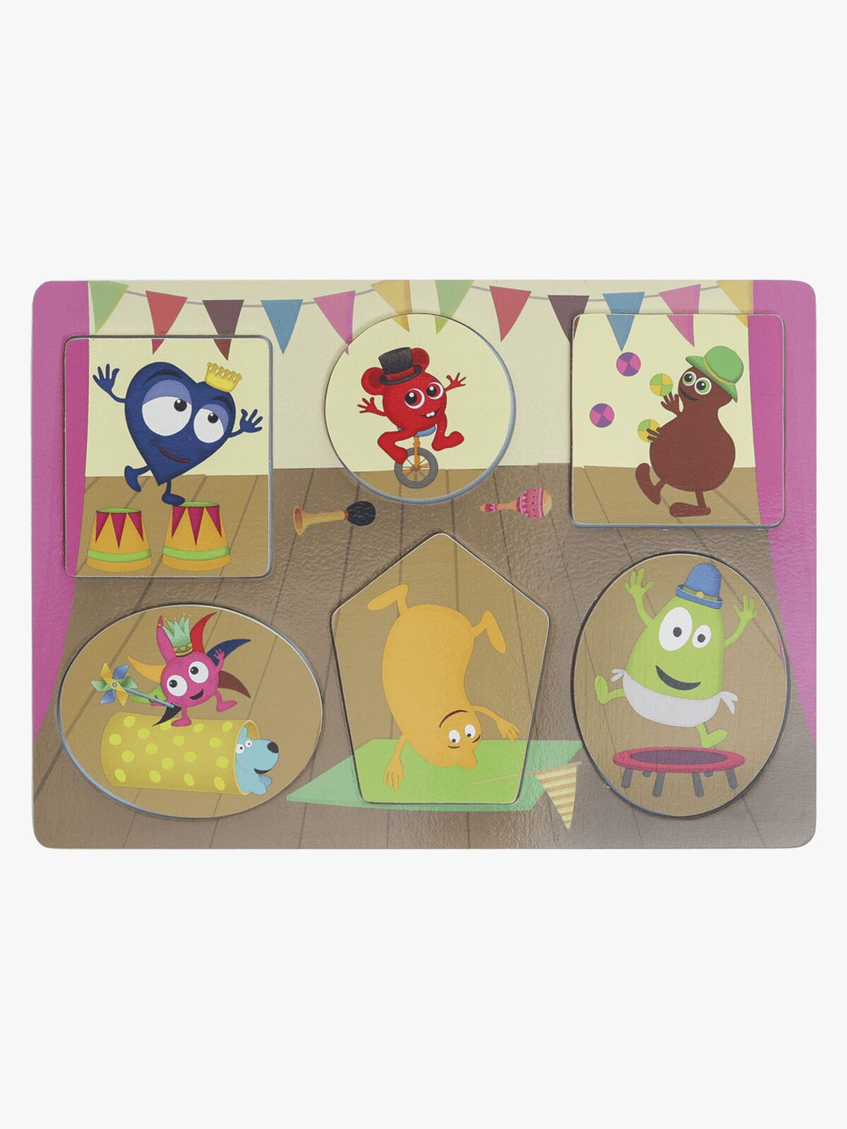 Babblarna Puslespill Følelser 6 Brikker