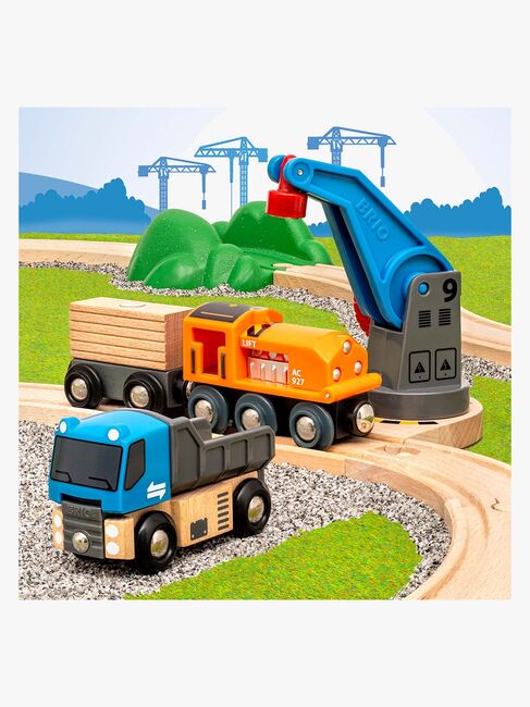 BRIO World 36104 Løft & Last Startsett