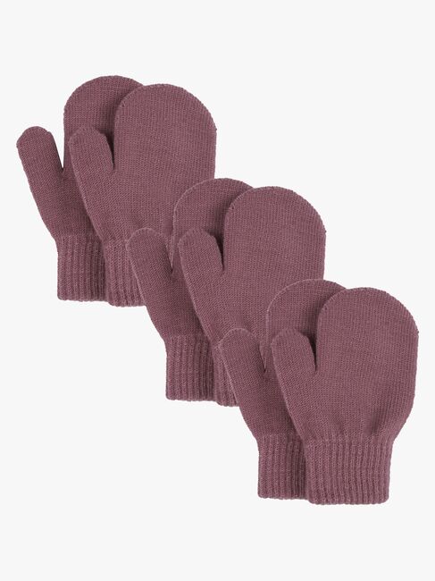 Lindberg Åsbro Votter 3-Pakk, Blush