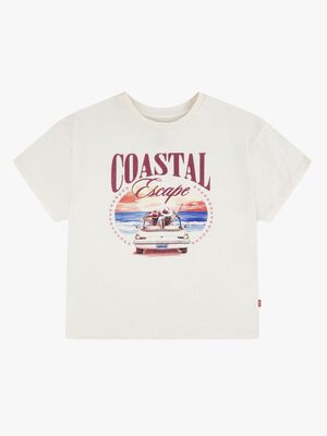 Levi's LVG Coastal GriLS SS T-skjorte, Antique White