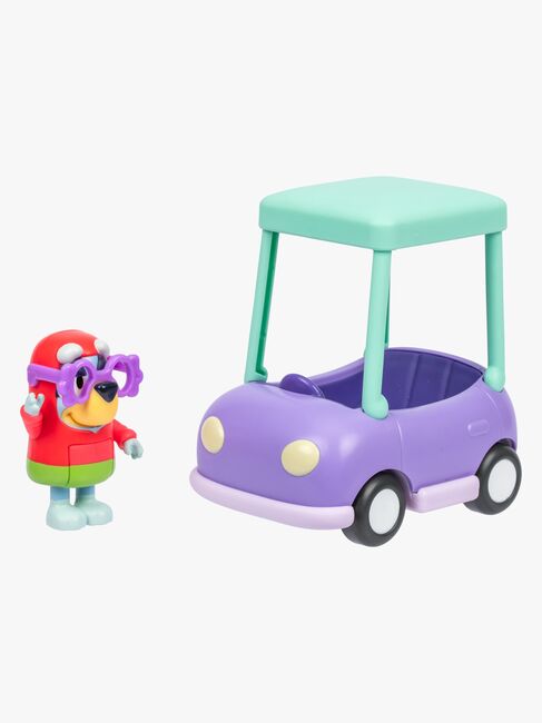 Bluey Figur med Kjøretøy Janet