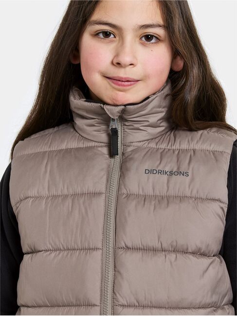 Didriksons Kilo Vest, Ash Brown