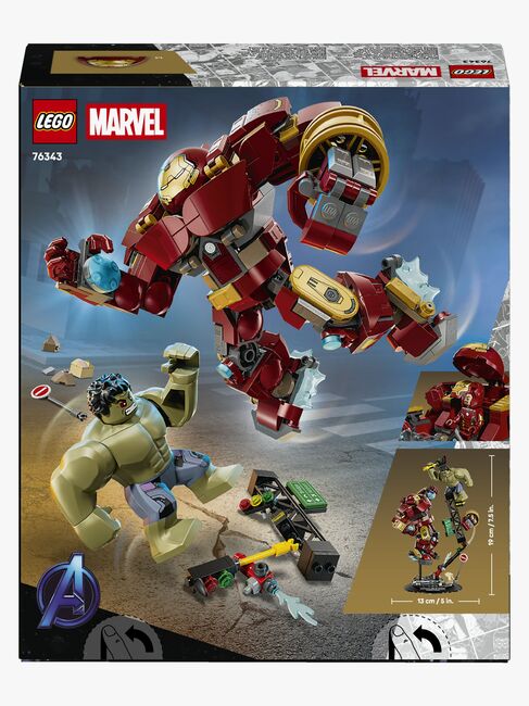 LEGO Super Heroes 76343 Episk oppgjør: Hulkbuster mot Hulk
