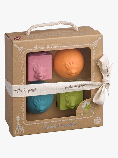 Sophie the Girafe So Pure Sett med Baller & Klosser