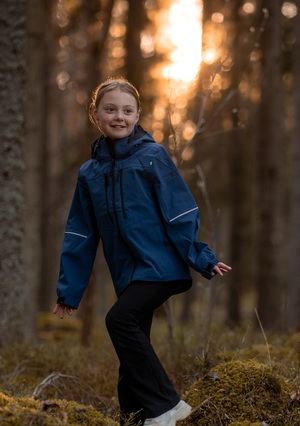 Lindberg Drammen Skalljakke, Blå