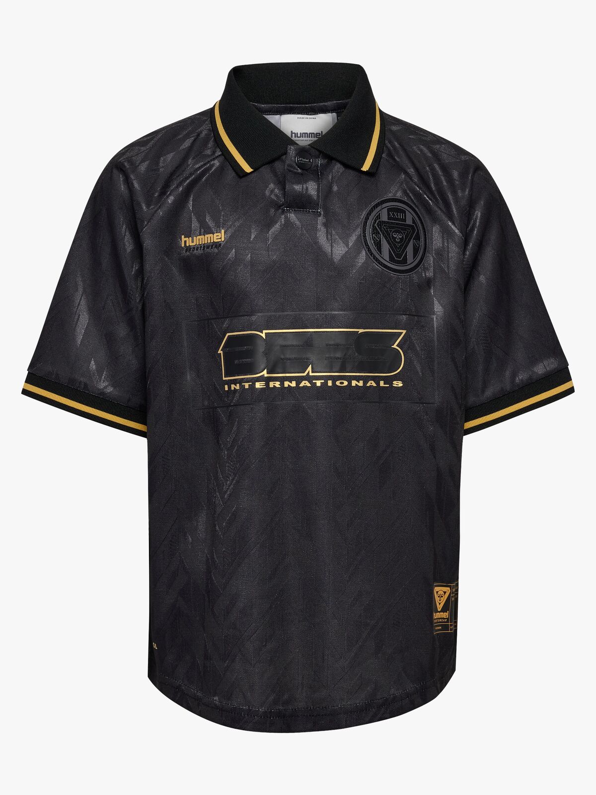 Hummel Loose Bay Soccer T-skjorte, Black