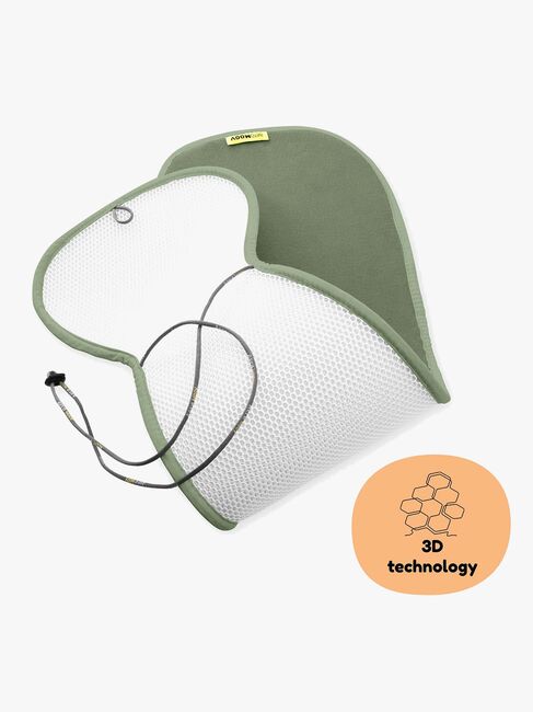 AeroMoov GR2/3 Sittepute Beltestol, Moss Green