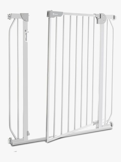 Lionelo Truus Slim Sikkerhetsgrind, Led Grey
