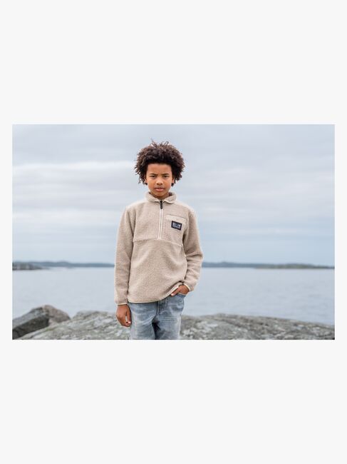 Didriksons Exa Fleecetrøye, Beach beige