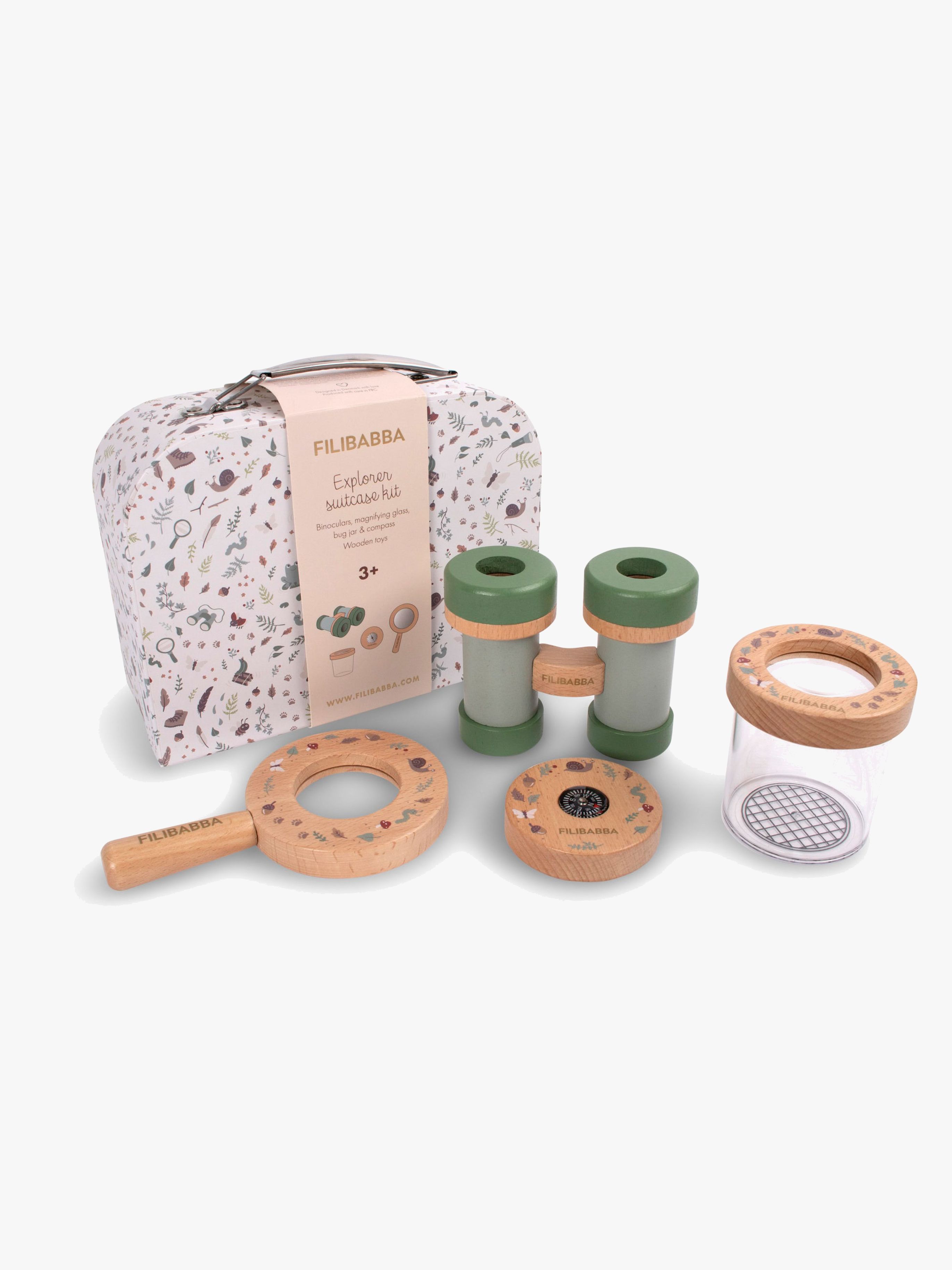 FILIBABBA Explorer Suitcase Lekesett - Eksperiment