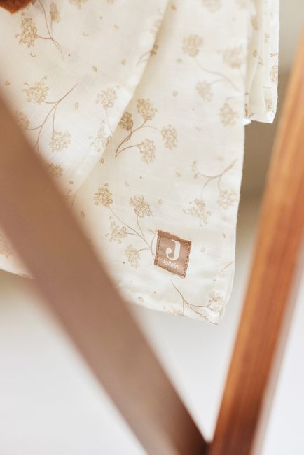 Jollein Musselinteppe 70x70 cm 3-Pakk, Leafy Dreams