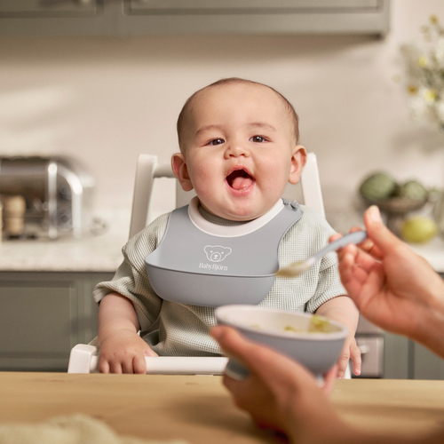 BabyBjörn Smekkesett 2-Pack, Grå
