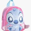 Disney Lilo & Stitch Plysj Ryggsekk, Lyserosa