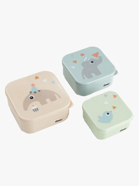 Done By Deer Celebration Matboks 3-Pakk, Colour Mix