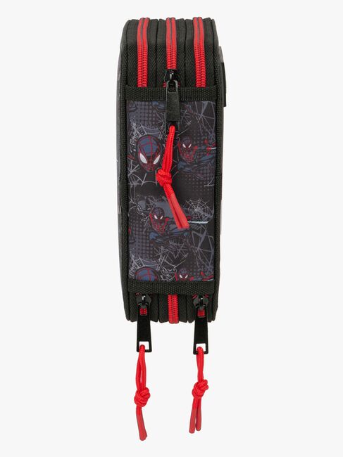 Marvel Spider-Man Miles Morales  Fylt Trippelpennal 37 Deler, Svart