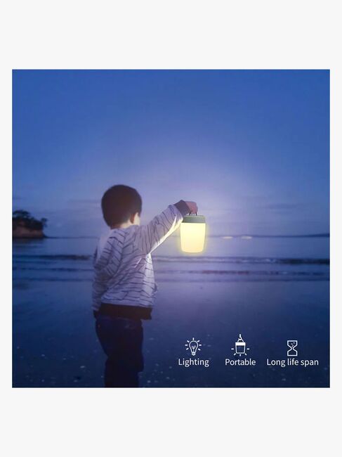 Lippa Colorful Touch Nattlampe Timer, Hvit