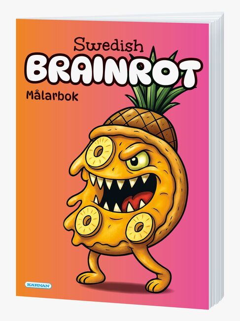 Egmont Kärnan Swedish Brainrot Fargeleggingsbok