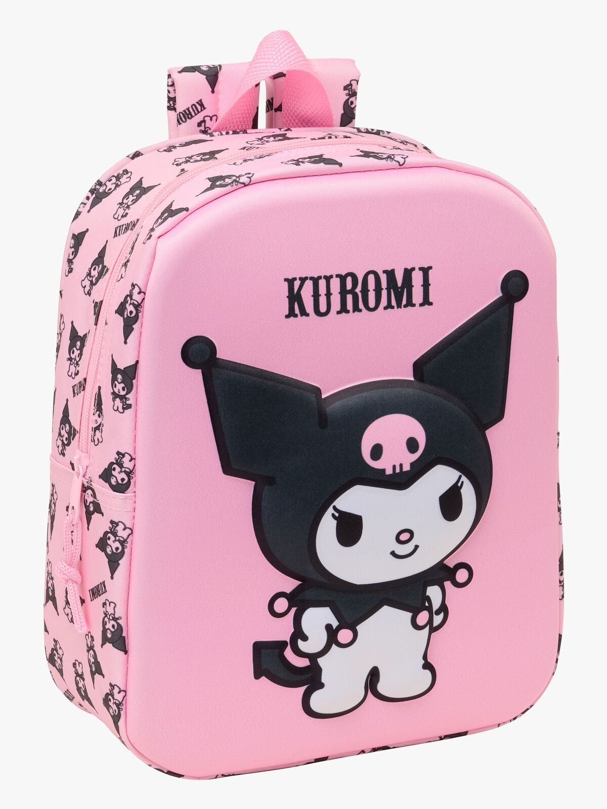 Hello Kitty Kuromi 3D Mini Ryggsekk 6L, Lyserosa