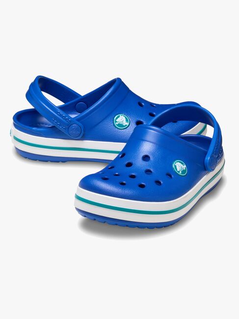 Crocs Crocband Sandaler, Blue Bolt/Turbo Teal