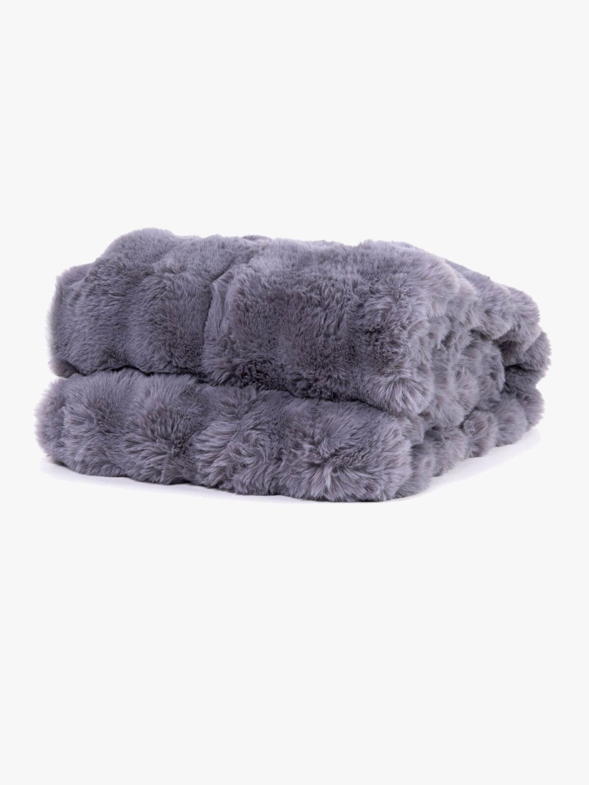 KMCarpets Bubble Pledd 130x170, Grå