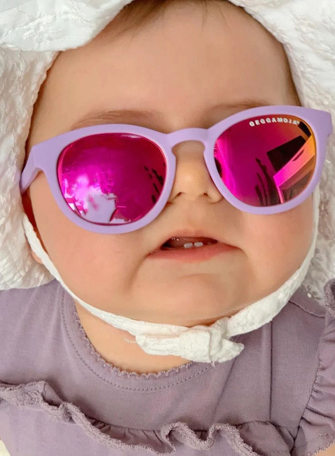 Geggamoja  Bøyelige Solbriller, Orchid Bloom