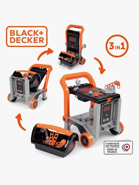 Smoby Black & Decker Bricolo Devil Workmate Arbeidsbenk