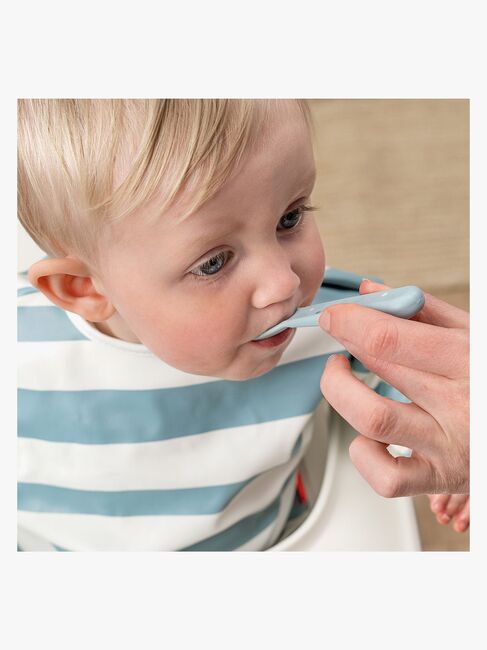 Done By Deer Foodie Bestikk Happy Dots, Blå