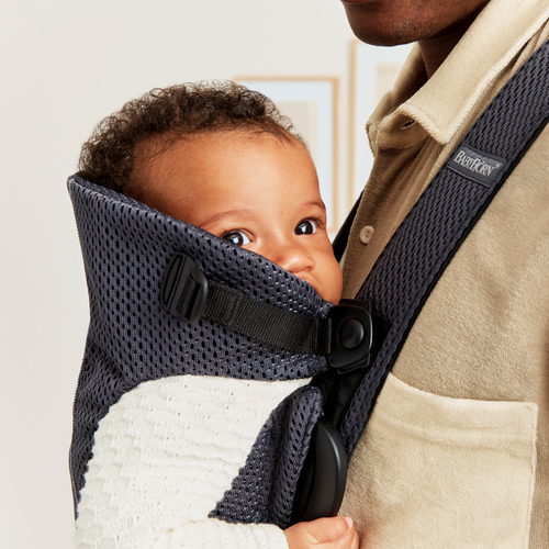 BabyBjörn Mini Bæresele 3D Mesh, Anthracite
