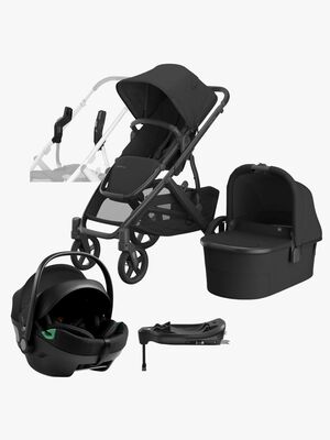 UPPAbaby Vista V3 Duovogn inkl. Axkid GOKID Babybilstol & Base, Jake
