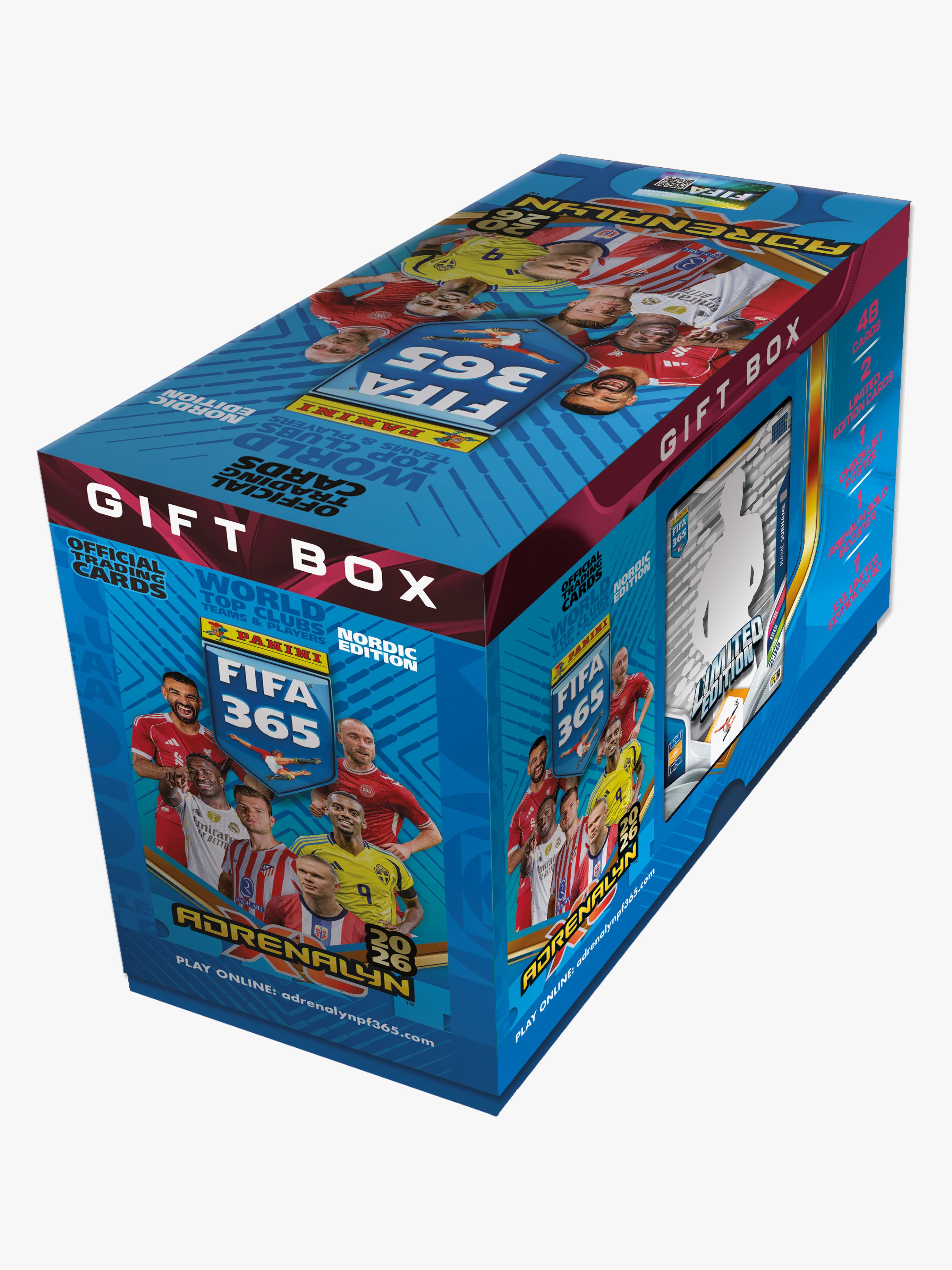Panini FIFA 365 Adrenxl Samlekort 2026 Gift Box - Kortspill & Memory
