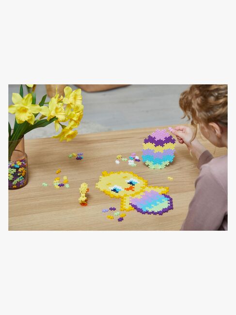 Plus-Plus Puzzle By Numbers Chick Byggesett 250 Deler