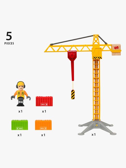 BRIO 33835 Heisekran med Lys