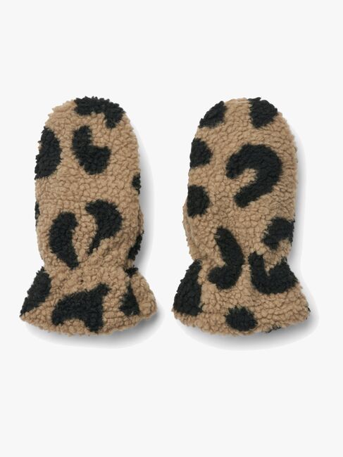 LIEWOOD Grethe Fleecehansker, Mega Leo/Oat Mix