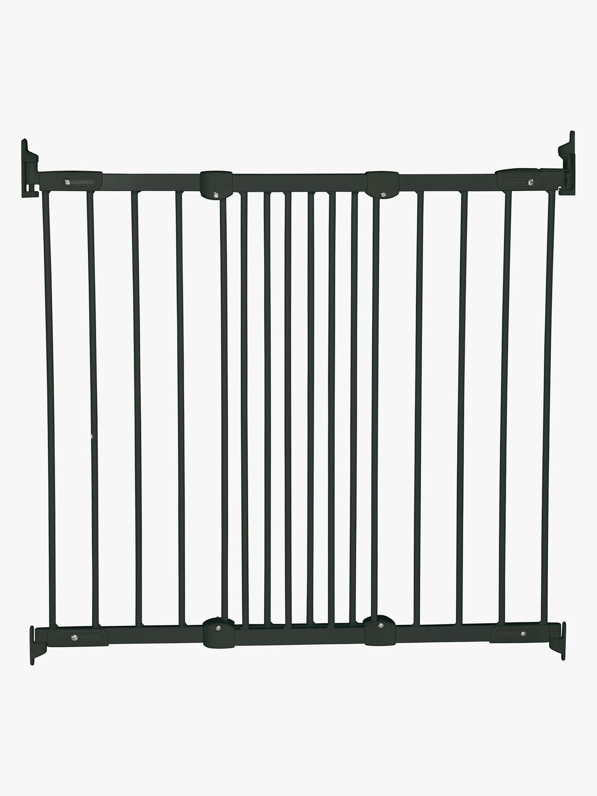 BabyDan Flexi Fit Skrugrind Metall, Svart