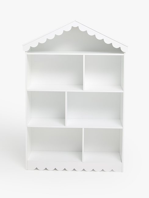 Alice & Fox Dune Bokhylle & Dukkehus, White