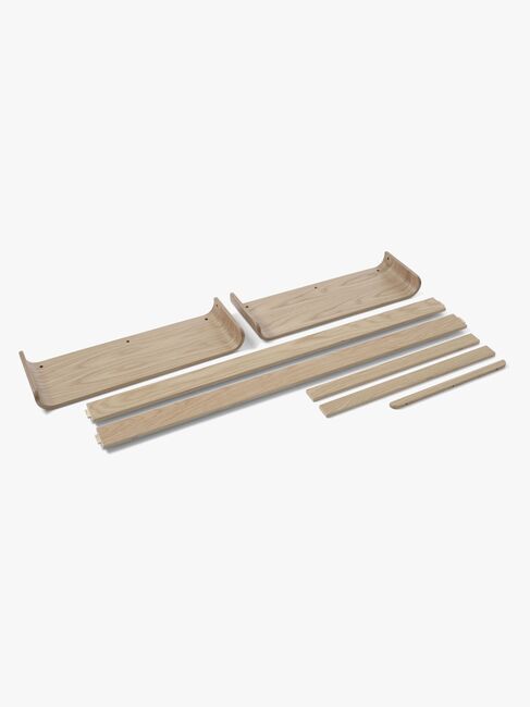 Flexa Junior Sengeforlengning Sett, Oak Clear lacq